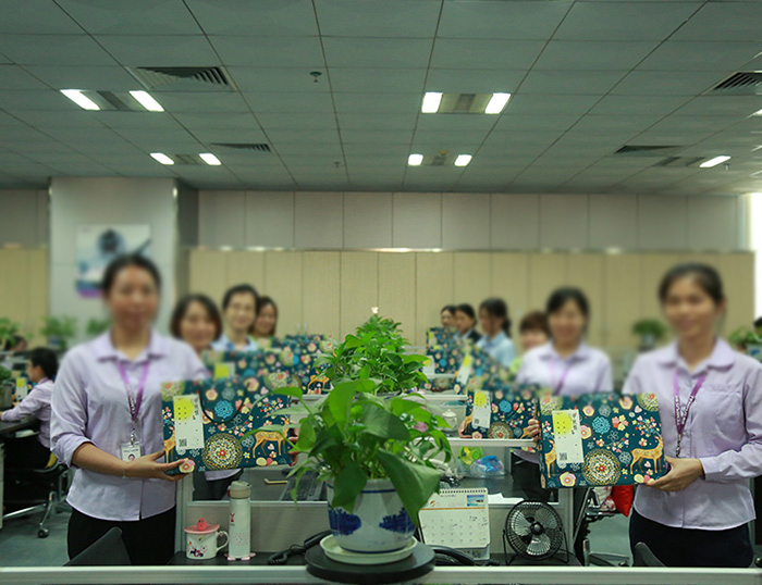 公司主持的交流大会